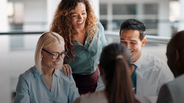 Authentic Connection - business team connecting with each other